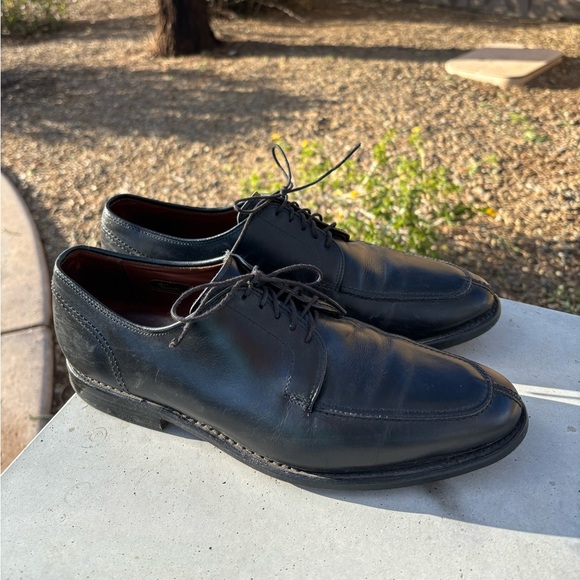 Allen Edmonds Shoes Mens 11 B LaSalle Black Leather Classic Derby Dress Casual main image 7